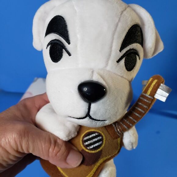 Nintendo Animal Crossing Dog with Guitar KK Slider Plush Stuffed Animal 7" - Picture 8 of 8